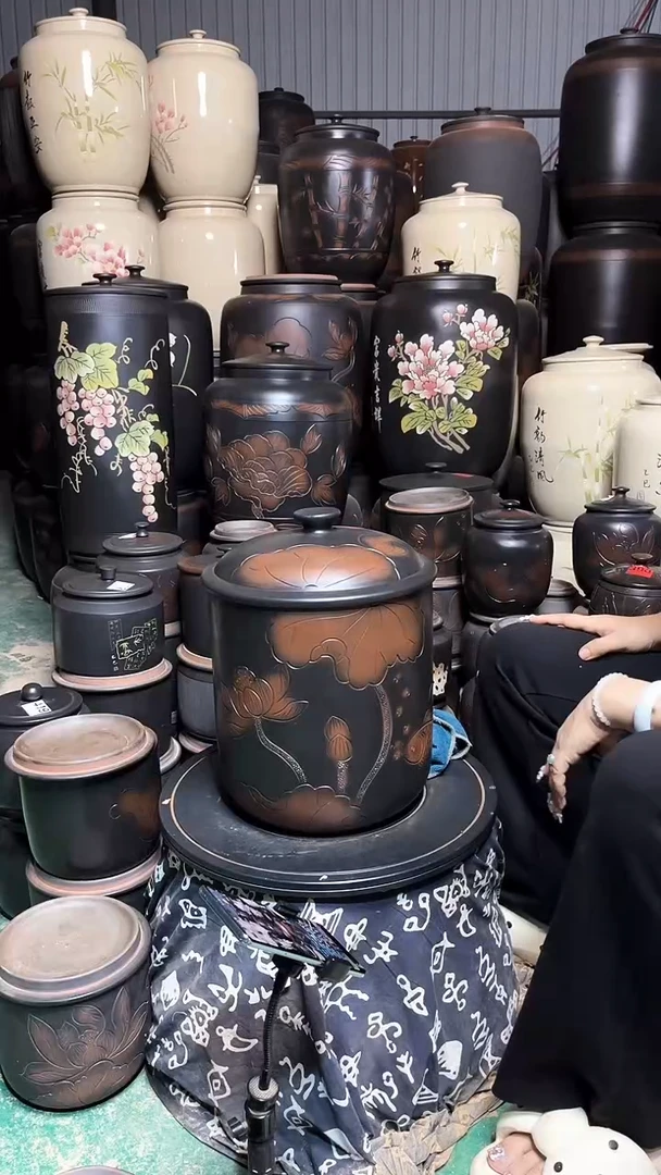 罐完品 九饼 荷花  722