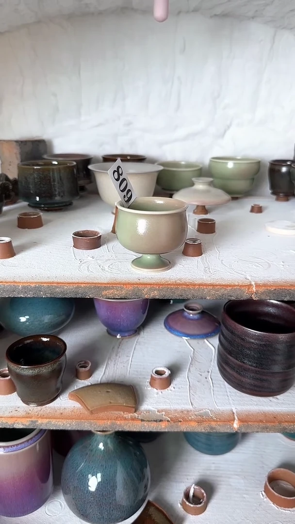 杯子?****?兰山窑手作器物气碳开窑908 全品