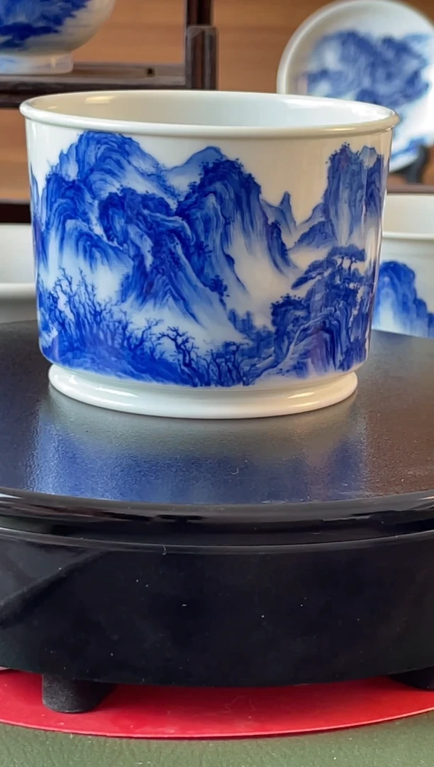 宋画精工山水四季山水春