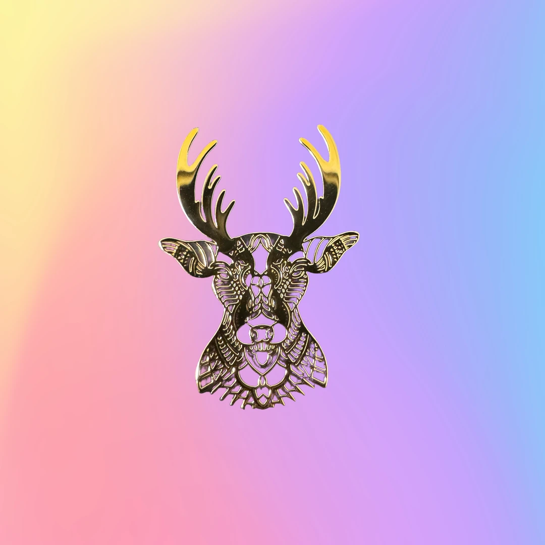 小花狐狸/孔雀/大象/海龟/小鱼/老虎/小牛创意贴纸（拍一发二同款）