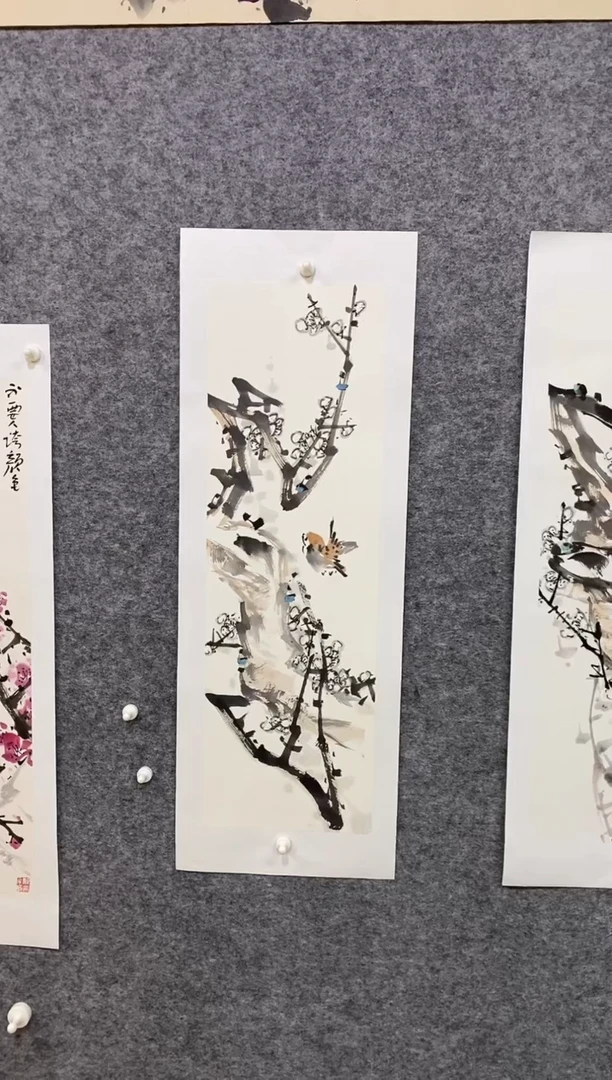 国画尚定固国画作品