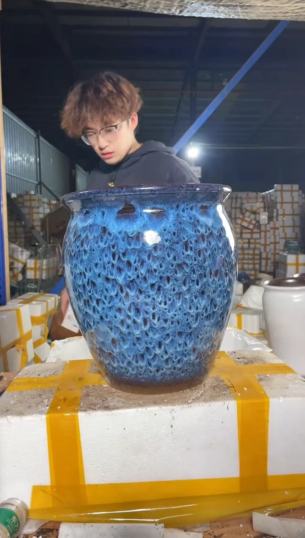 紫砂花盆宜兴紫砂粗陶花盆27-30