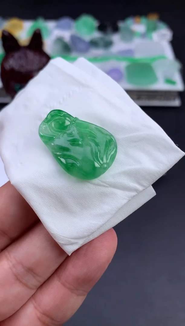 未镶嵌定制翡翠安*翡翠