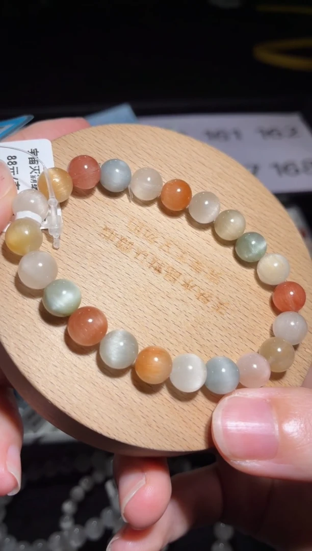 未镶嵌手链水晶160号多样性发一W 8+