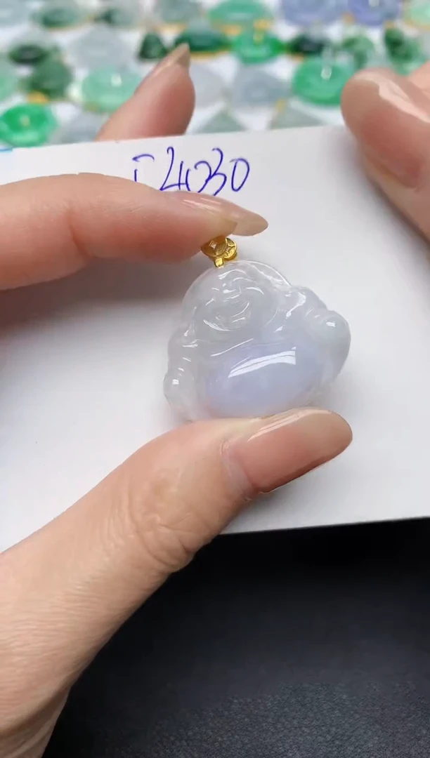 颈饰未镶嵌翡翠 天然缅甸A货翡翠百元以上9元证书费自理