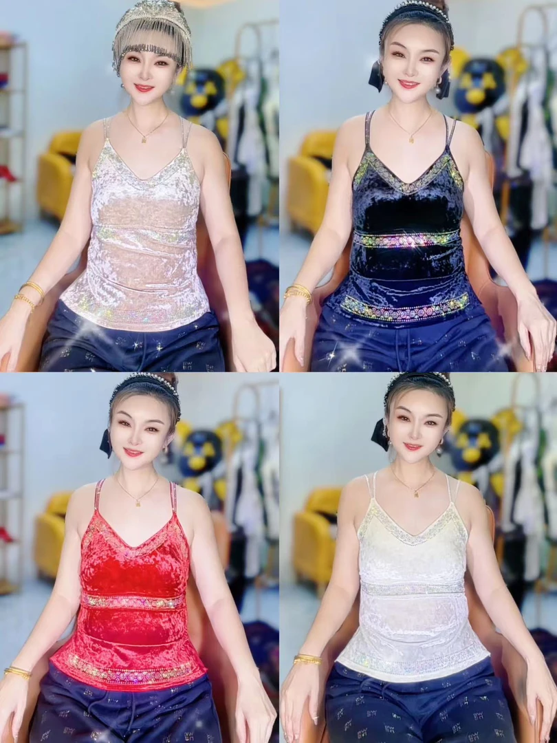 coco家美背潮流风仙女风百搭吊带背心千金辣妹风孤品美背专属链接