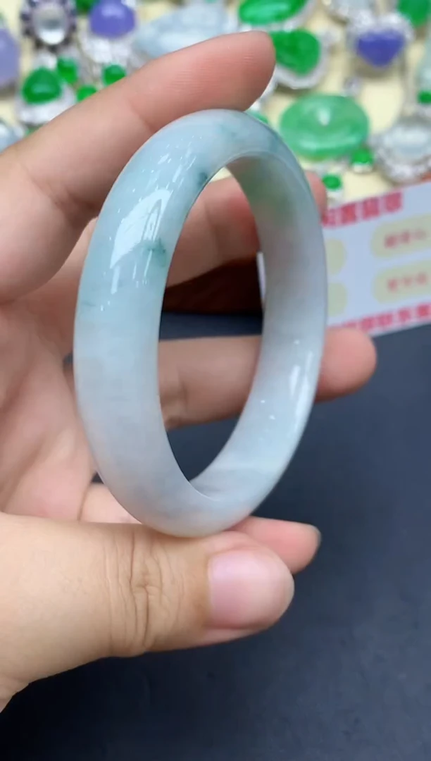 未镶嵌手镯翡翠136-中国好珍宝