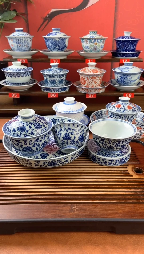 瓷器景德镇高温精选茶具