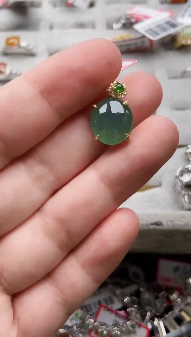 【闪购商品】翡翠戒指未镶嵌2222222-3