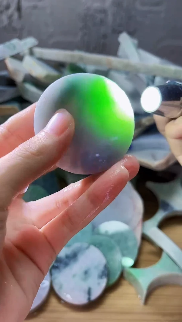 裸石翡翠翡翠a货正品玉石南陈526