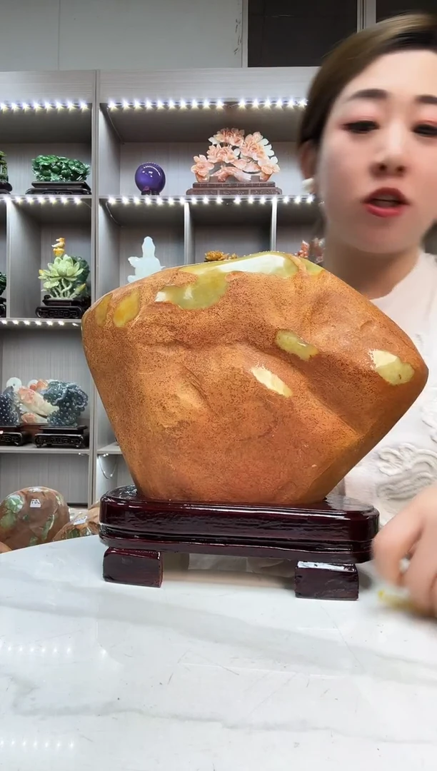 石材天然石材家居摆件办公室客厅玄关高档摆件