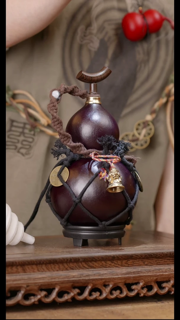 16号精品天然大漆酒葫芦一物一拍~