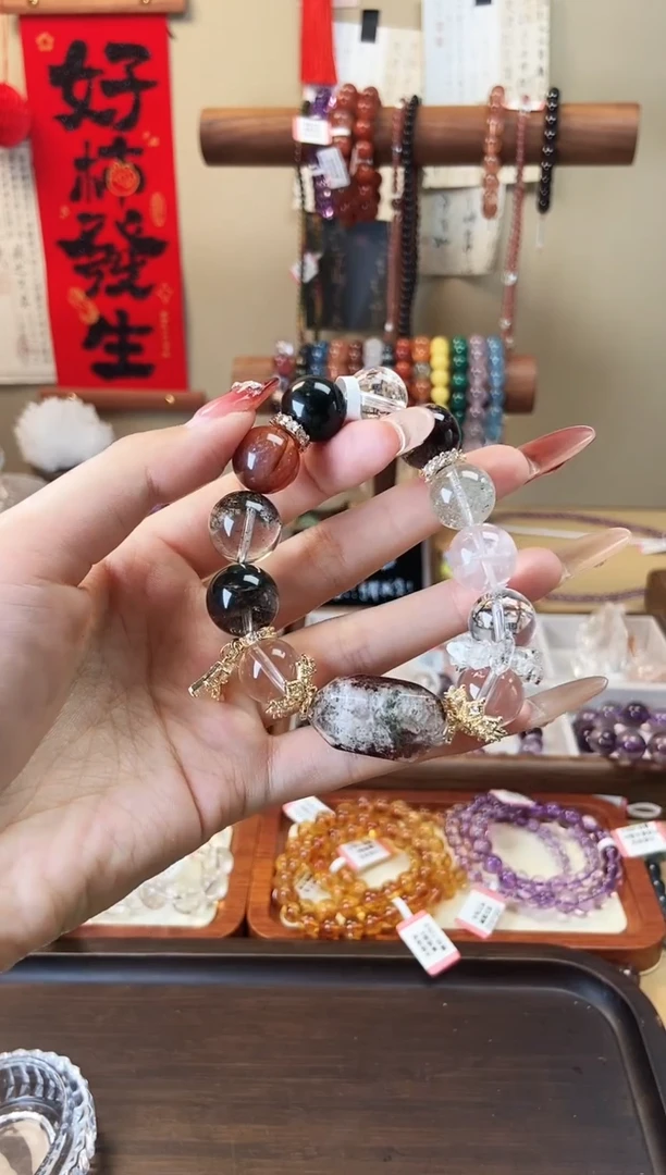 【闪购商品】水晶手串合金高定g47