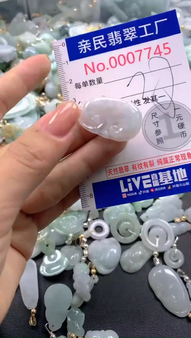 颈饰未镶嵌翡翠7745