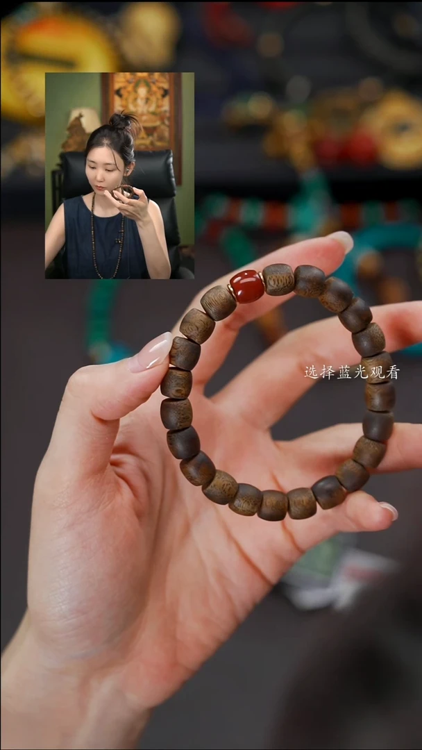 未镶嵌沉香手串文玩配饰