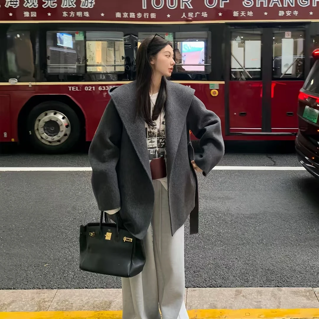 2410魔女斗篷2.0 年货款 私服！连帽斗篷双面羊毛大衣