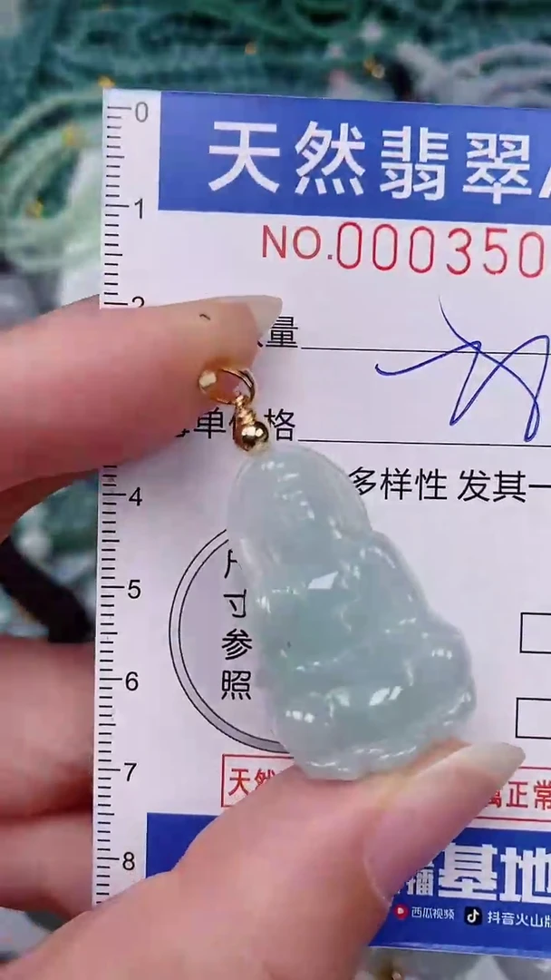 翡翠未镶嵌颈饰00003502