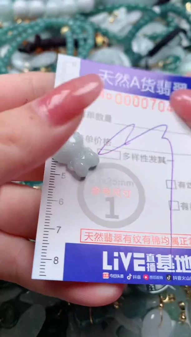 【闪购商品】翡翠颈饰未镶嵌00000704