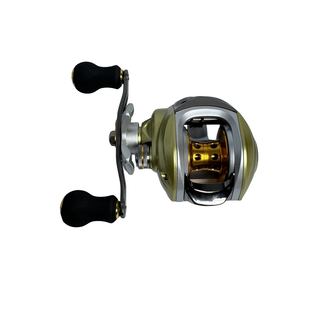 威联盟金色水滴轮泛用远投打黑淡海两用水滴轮