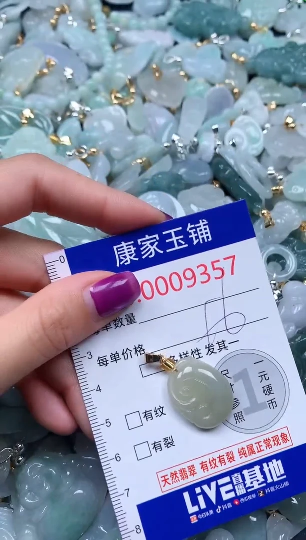 颈饰未镶嵌翡翠9357