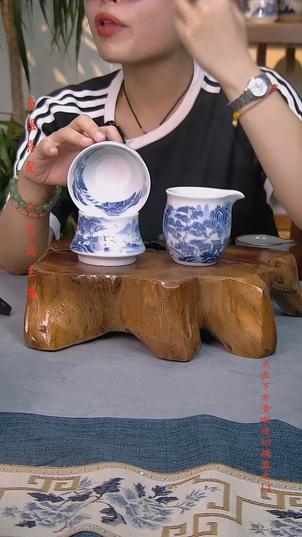 简装家用款2件套 白瓷陶瓷茶具