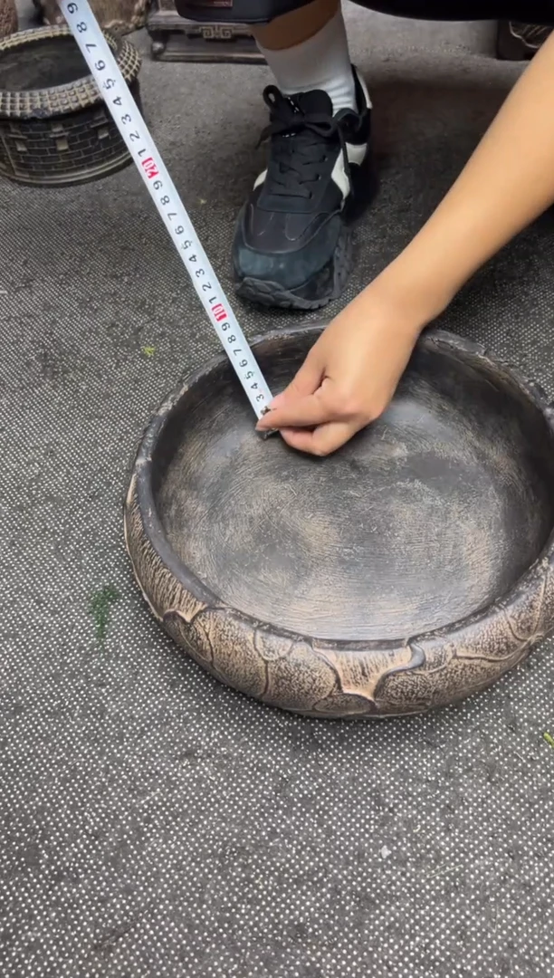 陶土【火山泥】荷韵盆