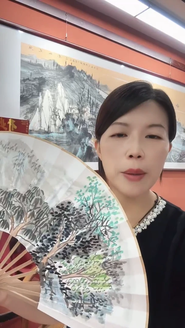 国画卢少波/国画/扇面