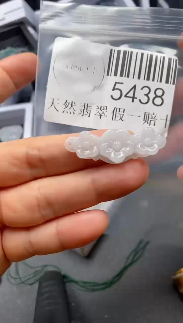 翡翠未镶嵌吊坠(不含链)5438