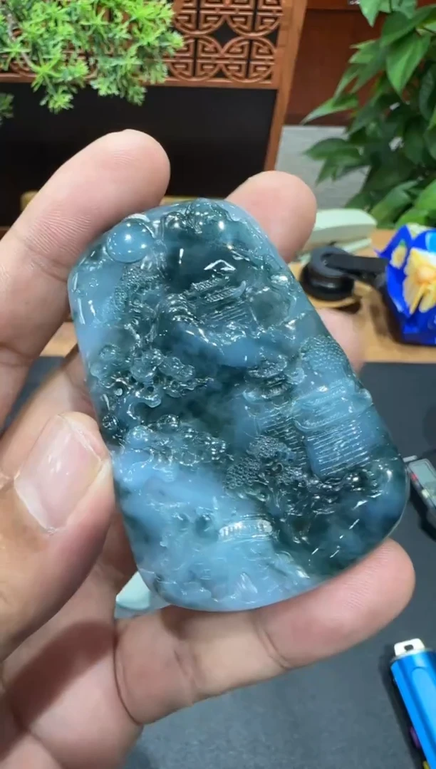 未镶嵌挂件翡翠A货翡翠多样性孤品