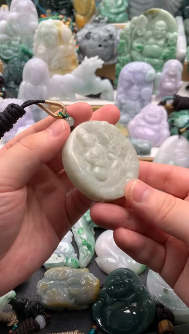 吊坠(不含链)未镶嵌翡翠1