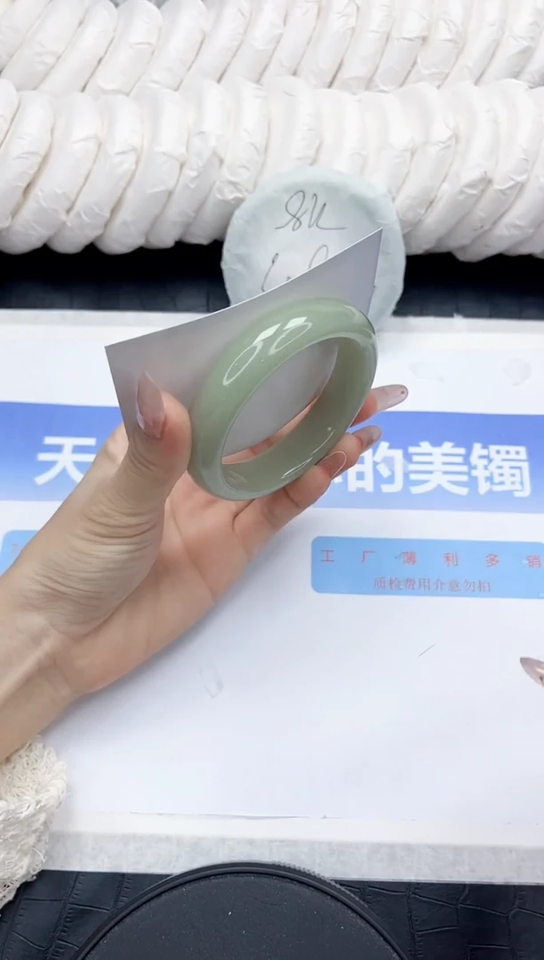未镶嵌手镯石英质玉53-56
