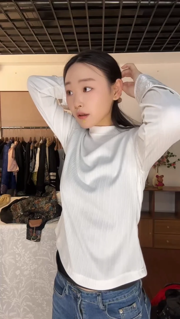白色打底衫l