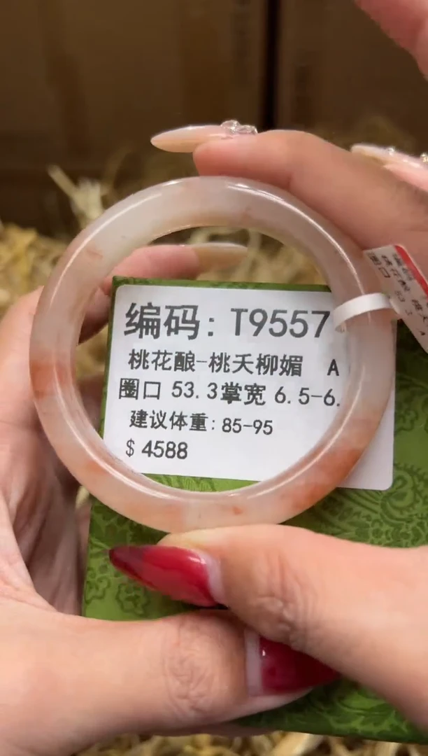 未镶嵌手镯石英质玉T9557