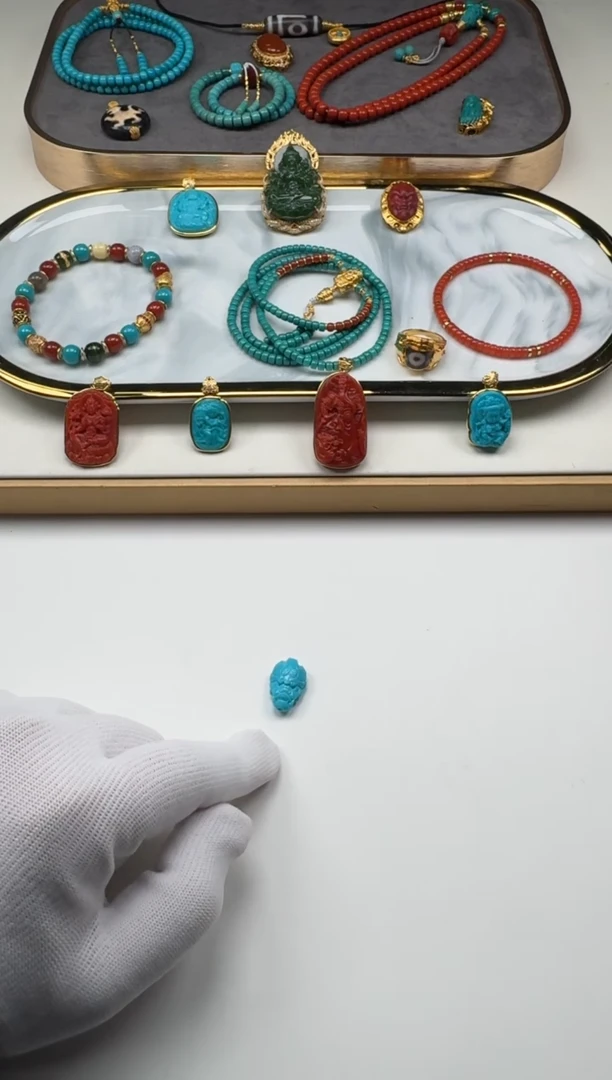 未镶嵌绿松石配饰普***～1