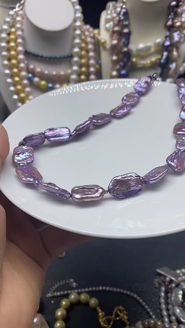 颈饰未镶嵌淡水珍珠多人