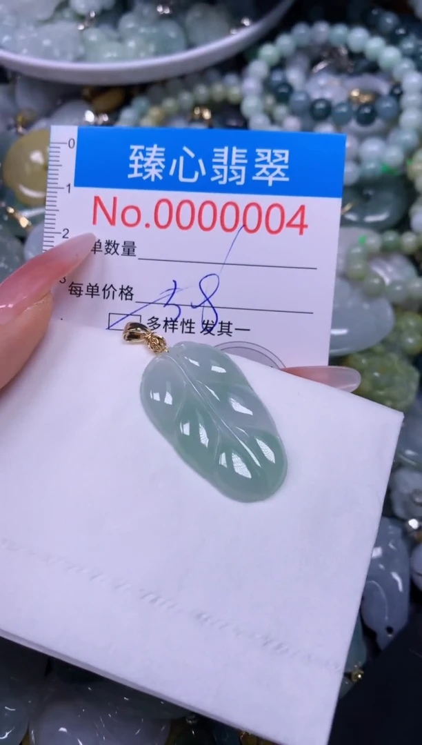 【闪购商品】翡翠颈饰未镶嵌含绳000004