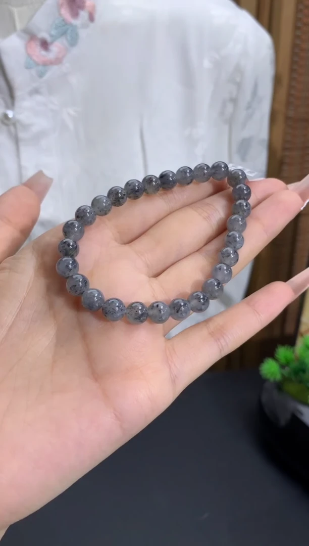 未镶嵌手链翡翠卡6.7mm