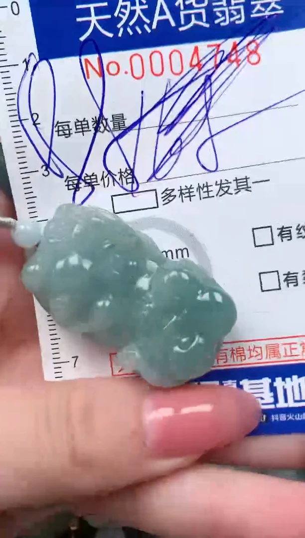 【闪购商品】翡翠颈饰未镶嵌00004748