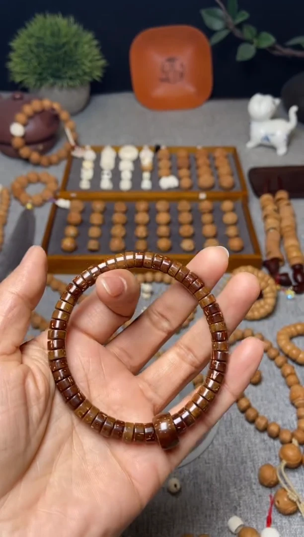 【闪购商品】紫金鼠手串实心紫金鼠药片7+（小手围）