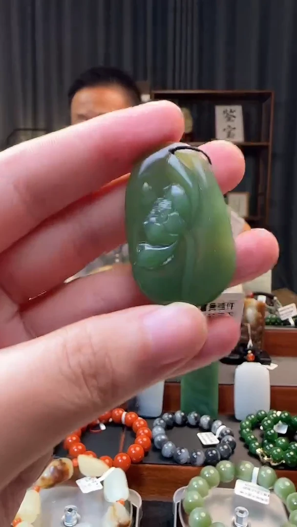 吊坠(不含链)未镶嵌和田玉挂件