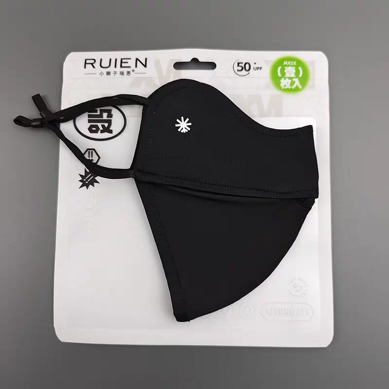 夏季5D鱼骨立体防晒口罩女防紫外线遮阳透气防风薄款高颜值面罩