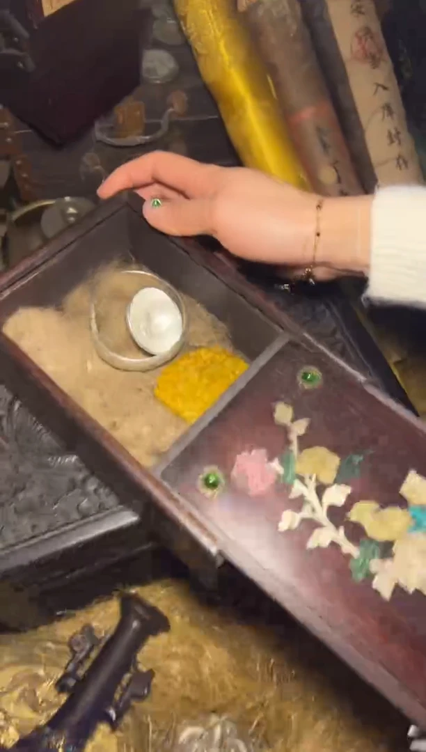 木---AM福利-复古工艺风--开/喜上眉梢盒