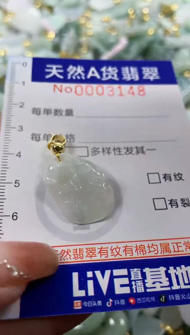 颈饰未镶嵌翡翠天然A货翡翠