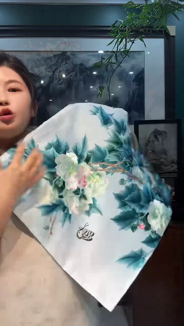 竖款非遗苏绣手工刺绣抱枕