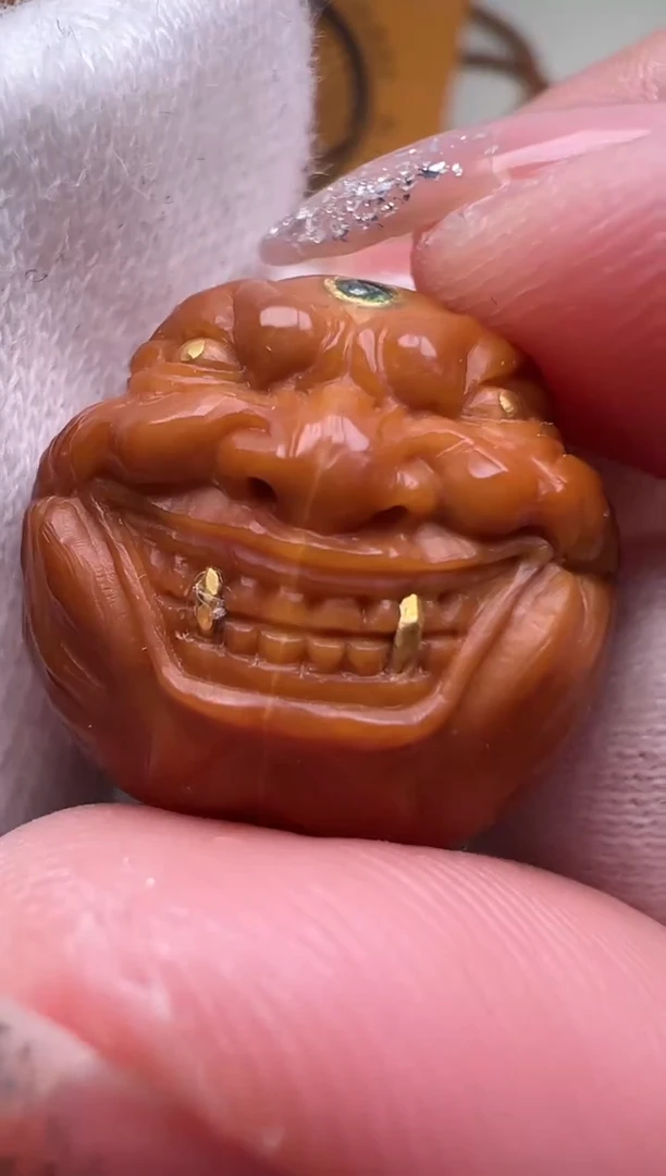 【闪购商品】猴头核桃吊坠猴头单籽