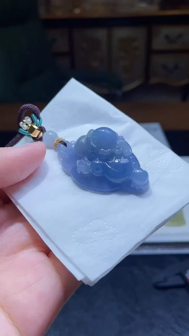 未镶嵌定制翡翠吊坠187