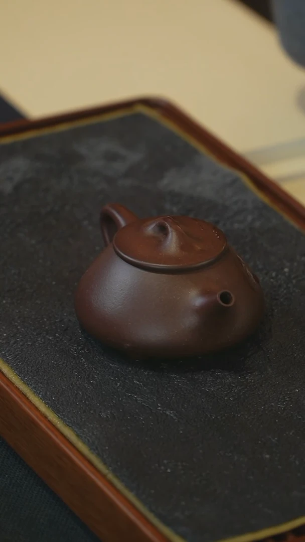 【闪购商品】紫砂茶壶紫泥小满瓢