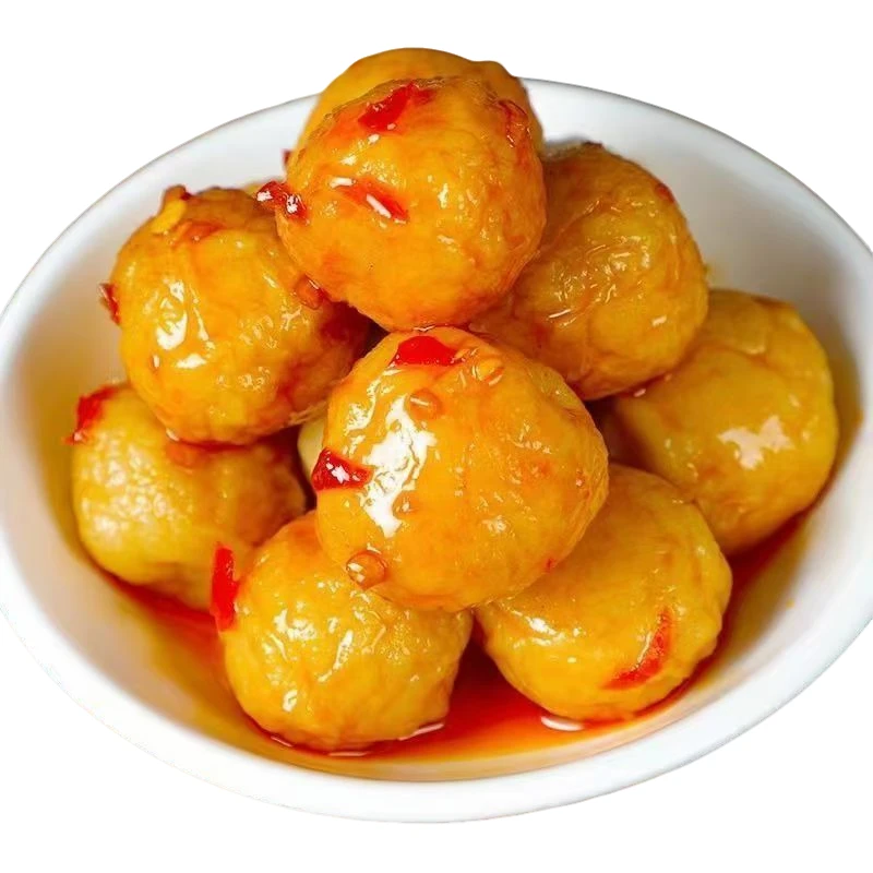 新疆包邮【5·9到手10包】章鱼丸香辣解馋Q弹零食小吃开袋即食鱼丸