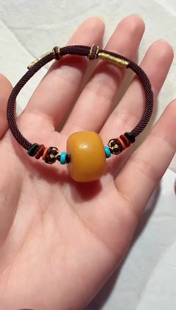 手链蜜蜡未镶嵌蜜蜡手绳