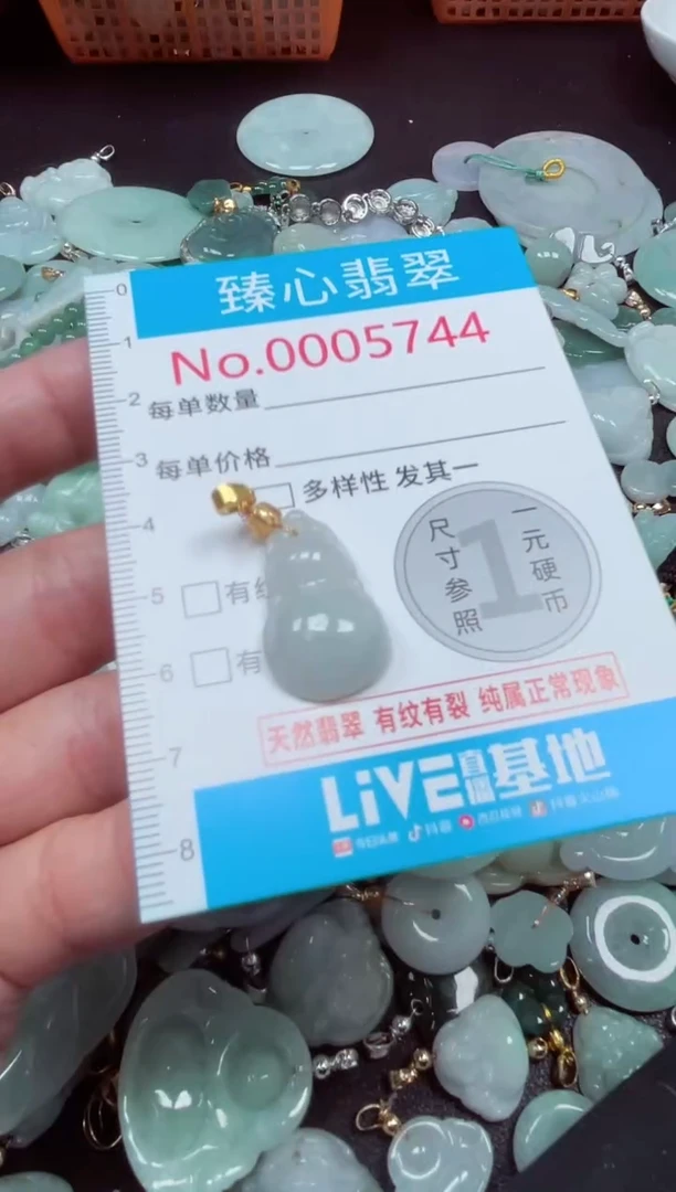 颈饰未镶嵌翡翠5744